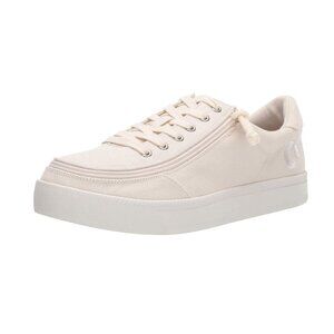 NEW Billy Footwear Women Sneaker Low Top Zip Up Natural Adaptive Sz 8.5 M BY37